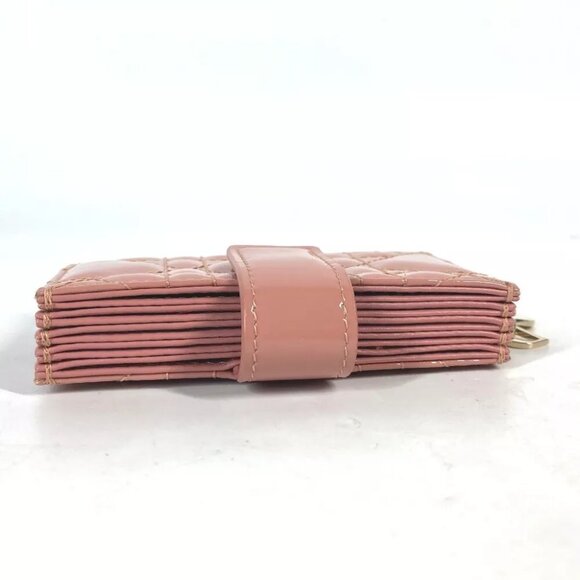 CHRISTIAN DIOR Cannage Lady Dior card holder case - Picture 3 of 14